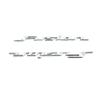 FIQ1 Motorcycle New Fuel Tank Gas Stickers ABS Plastic Chrome Decal 3D Emblem Badge Decals For Honda FUSION 250 Fusion250 TypeX 2003