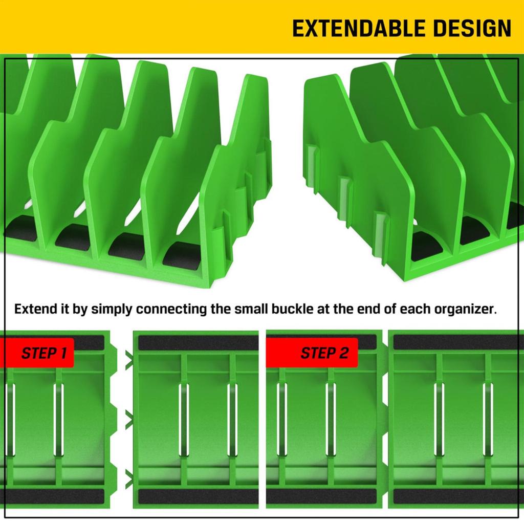 2025 новый Практичный органайзер для плоскогубцев Вмещает до десяти плоскогубцев Ящик Инструментальный ящик Прочная Стойка для хранения инструмента