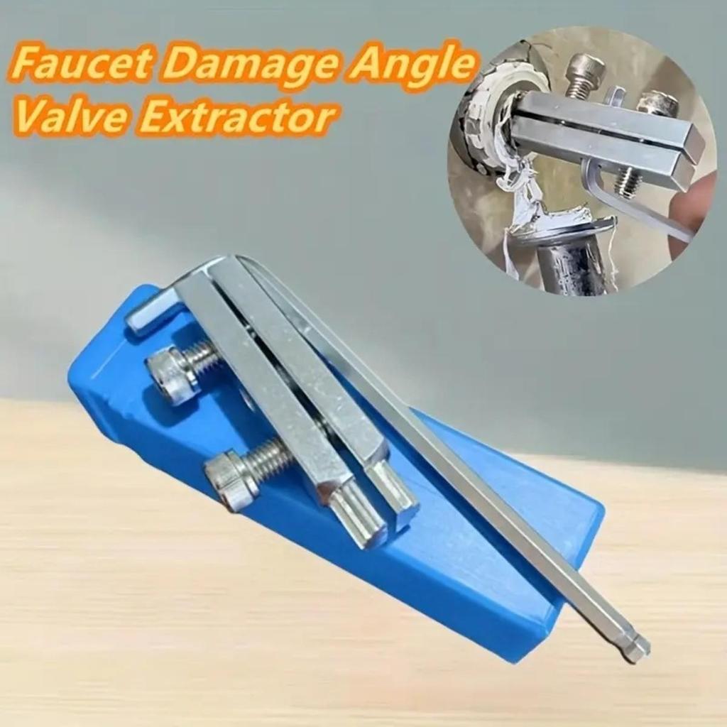 1 Set Broken Wire Extractor Tap Reverse Faucet Angle Valve Wire Water Pipe Broken Head Screw Easy To Remove Tool
