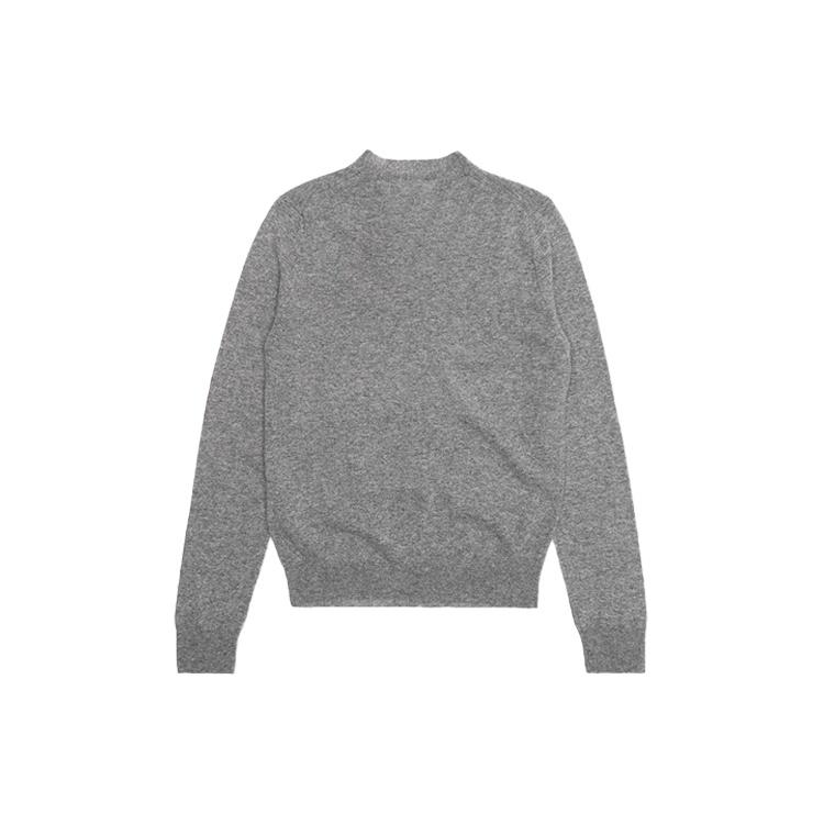 Comme des Garçons PLAY COMME des GARCONS PLAY Cardigan With Double Red Emblem 'Grey' Men's AZ-N072-051-1