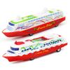 1PCS Cruise Boat Ship Model Collection Pull Back Sliding Steamship Gliding Toy Gift For Kids Children Game Novelty Gag Toys