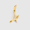 EManco Personalized Stainless Steel Heart Alphabet Pendant DIY Accessories Initials Birthday Gift A-Z