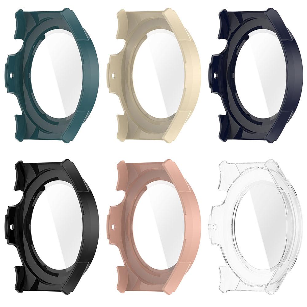 Закаленный стеклянный чехол для Amazfit Cheetah Pro, полноэкранный защитный чехол-бампер для круглых часов Amazfit Cheetah, аксессуары