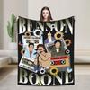 Benson Boone Tour Blankets  Flannel Novelty Warm Throw Blanket for Bed Sofa Textile Decor