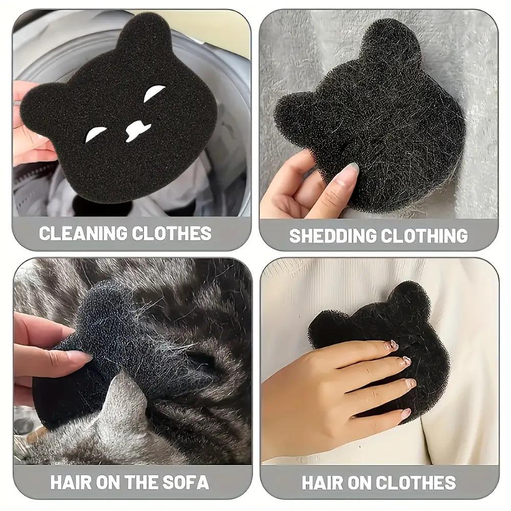10 Pack Reusable Pet Hair Remover Sponges Washing Machine Laundry Hair Catcher Non-Electric Fur Collector
