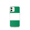 Coque iPhone - Multicolore - Drapeau Nigeria - Souple - Compatible iPhone 12 Mini - Vertical
