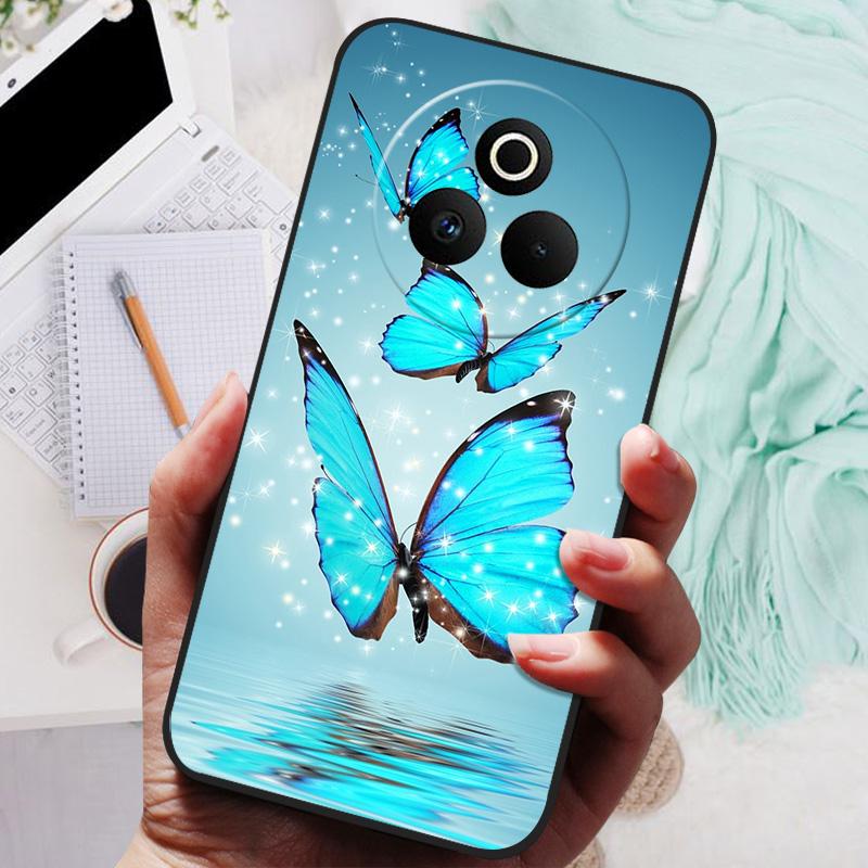 Для Realme P3 Pro 5G Чехол Силиконовая Задняя Крышка Чехол для Телефона для Realme P3 Ultra 5G Чехлы P 3 Pro Мягкий бампер coque Ударопрочный Fundas