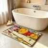 Classic Anime-W-winnie-T-the-P-poohS Kawaiii Carpet Bathroom Anti-slip Mat Home Decoration Mat Entrance Mat Scratch-resistant