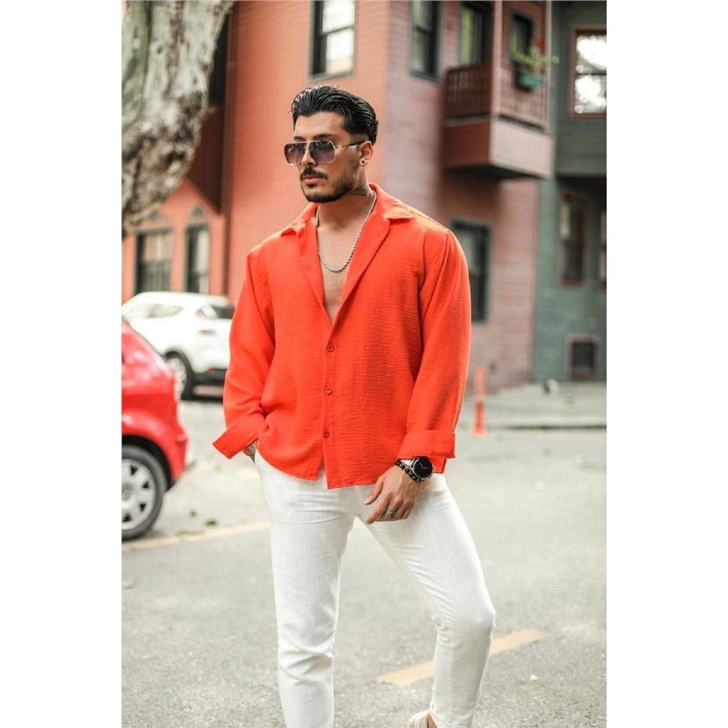 Текстурированная рубашка Aerobin Oversize унисекс