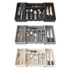 Cutlery Box Expandable Drawer Organizer Adjustable Width Compact Design Easy Access Compartment Tableware Organizer