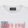 Emporio Armani Женская футболка с коротким рукавом и графическим принтом, круглый вырез, белая 8N2T8A2-JFJZ1-0100