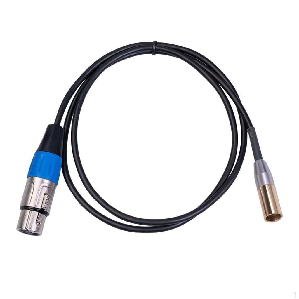 Микрофонный патч-кабель XLR "папа" - "мама" для ручной видеокамеры BMPCC 4k, видеопомощь, аудио