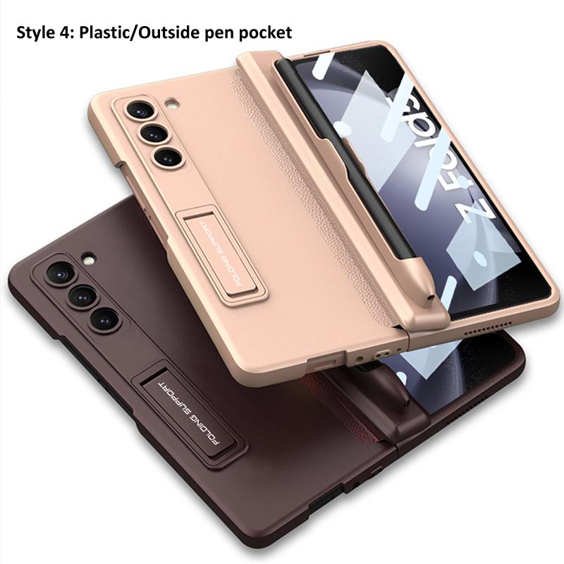 Чехол с магнитным вращающимся шарниром для Samsung Galaxy Z Fold 5 Z раза 4 Z раза 3