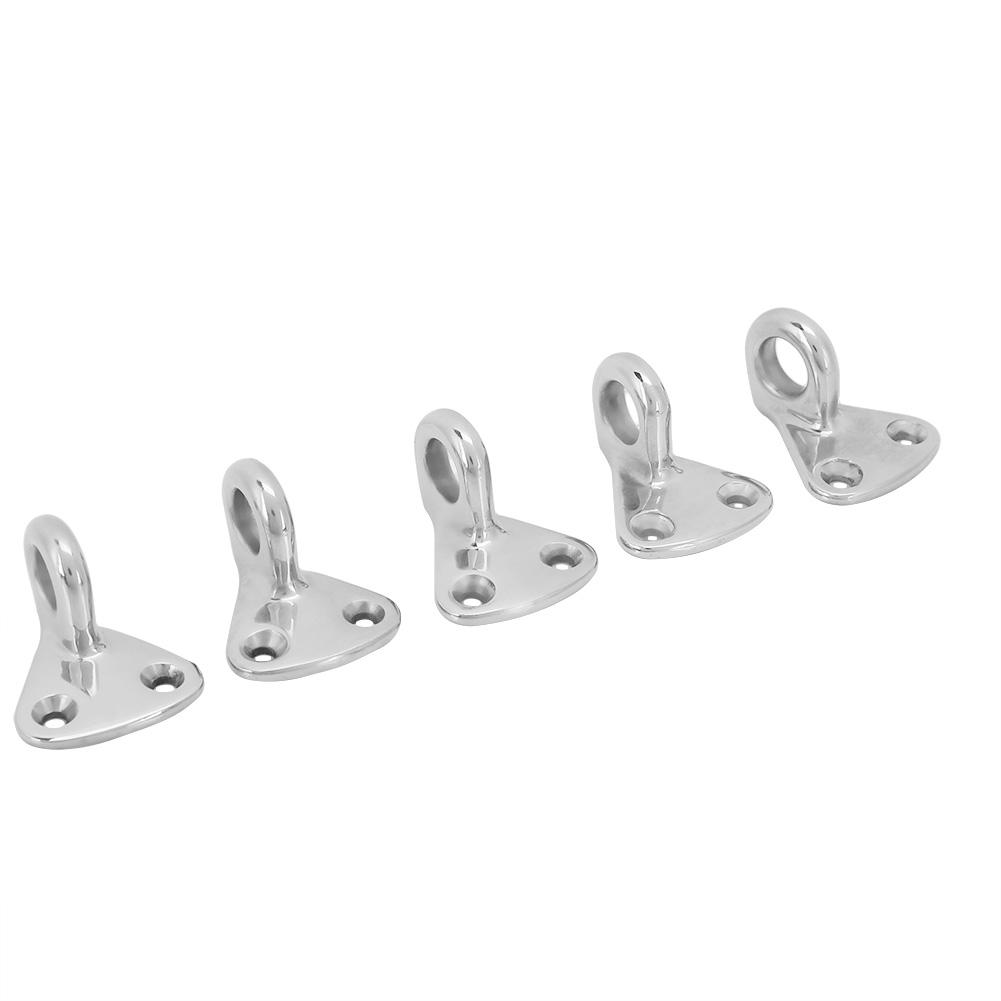 5 шт. карабин для крепления крюка из нержавеющей стали для морского плавания