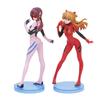 Аниме NEON GENESIS EVANGELION 13см Аянами Рей Аска Лэнгли Макинами Фигурка ПВХ Модель Кукла Настольное Украшение Коллекционные Игрушки
