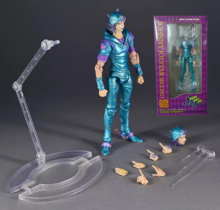 15cm Anime Action Figure Johnny Joestar Gyro Zeppeli Jojo'S Bizarre Adventure Collection High Quality Model Festival Gifts