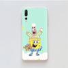 Прозрачный чехол для Samsung A04 A14 A23 M33 M53 Realme 10 9 C35 C55 VIVO X80 Infinix Hot 30 Note 11 Tecno Spark 8P Pro S-40 Spongebob