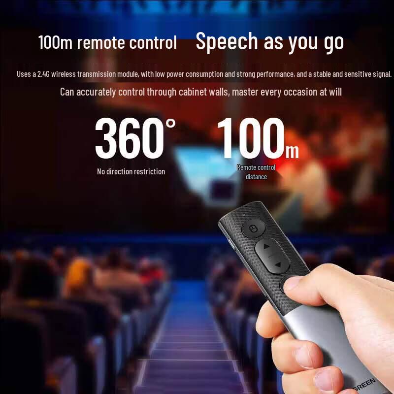 UGREEN Wireless Presenter Laser Pointer