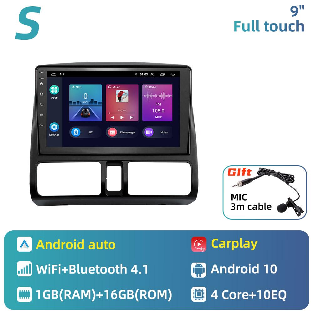 For Honda CRV CR-V 2001-2006 Car Radio Multimedia Player Navigation WIFI FM BT GPS Autoradio Head Unit 2 Din Android Car Stereo