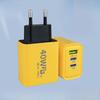 Новое быстрое зарядное устройство QC3.0 Dual PD20W, многопортовый внешний аккумулятор для мобильного телефона мощностью 40 Вт, адаптер для зарядки