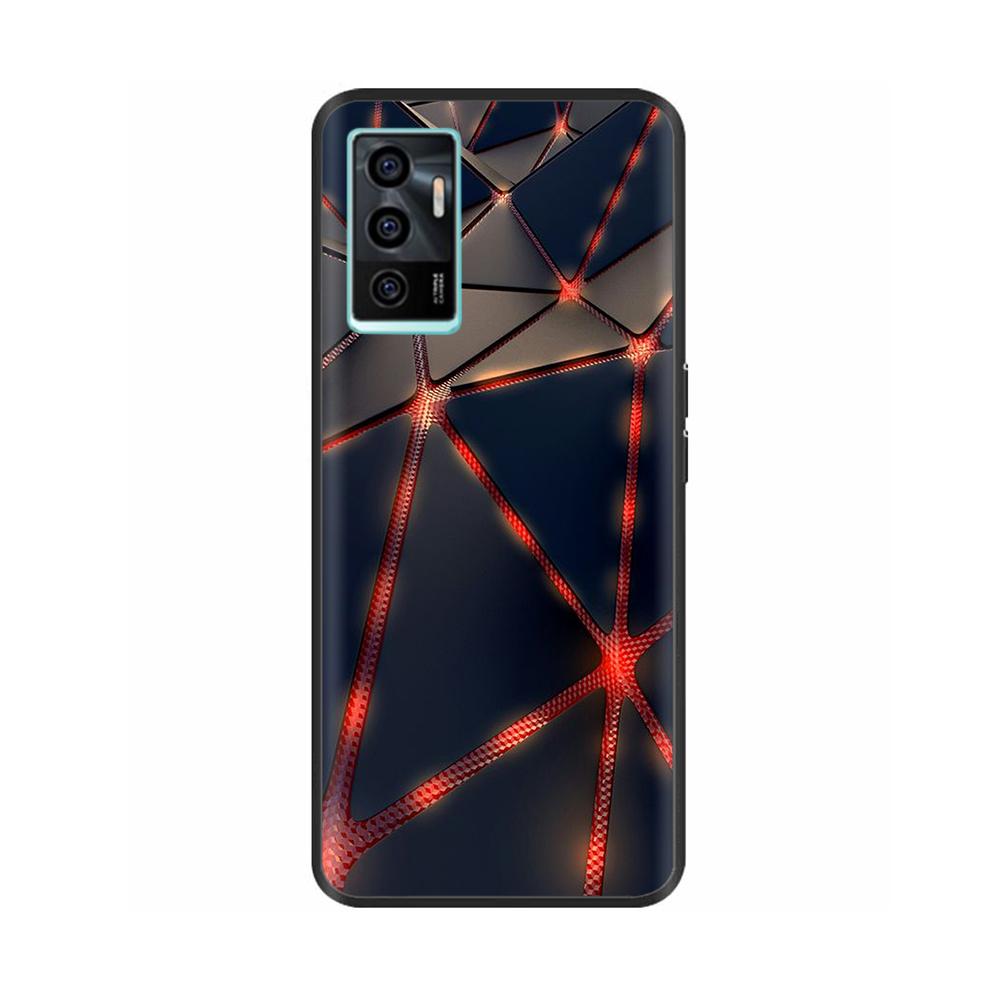 Чехол для vivo V23e Мягкий силиконовый чехол Задняя крышка для vivo V23e 5G Силиконовый чехол для телефона V2126 v 23e vivoV23e Бампер Coque Fundas