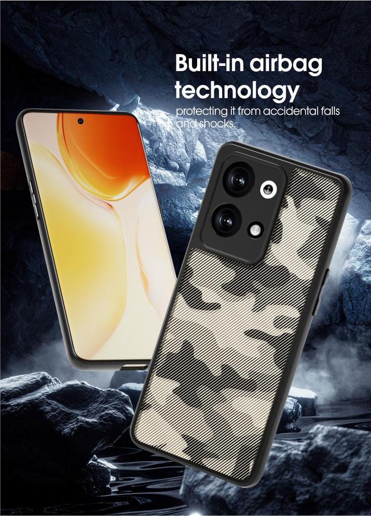 Камуфляжный чехол для телефона OPPO Reno 9/9 Pro