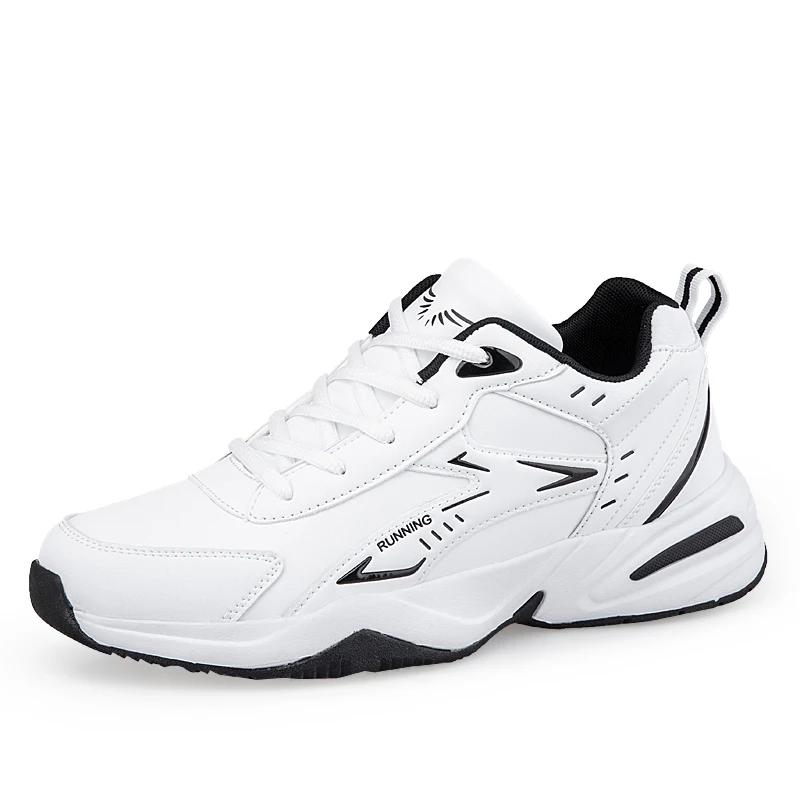 Универсальные кроссовки на толстой подошве для мужчин 2024 новый тренд сетчатые на шнуровке дышащие повседневные спортивные туфли