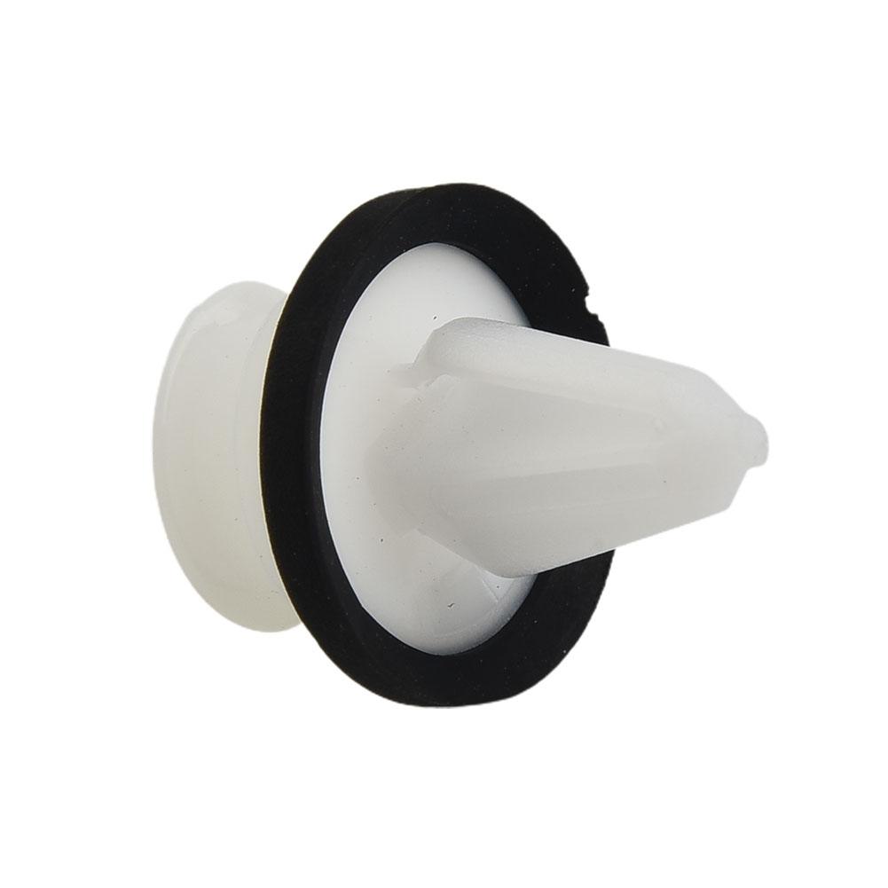 Белые клипсы дверных панелей с уплотнителем Идеально подходят для Ford W713297 S300 Набор из 20 штук