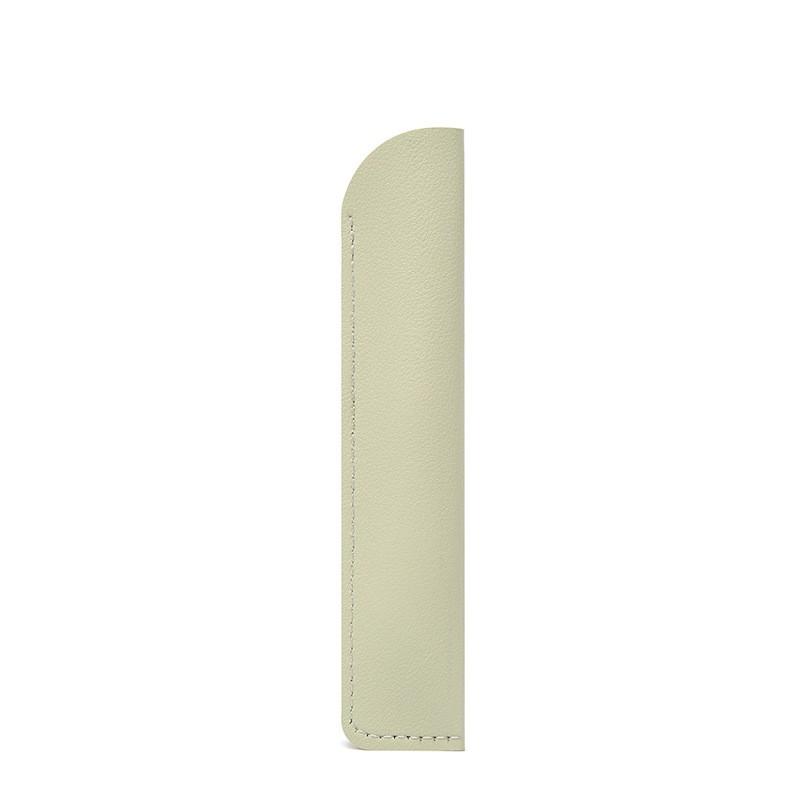 Slim PU Pen Sleeve Case Gel Ink Pens Compact Stationery Organizer In 9 Colors Universal Design Students Office Use