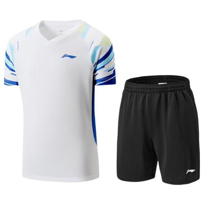 Li-Ning Набор для юношеских соревнований по бадминтону (Футболка и шорты) AATW036