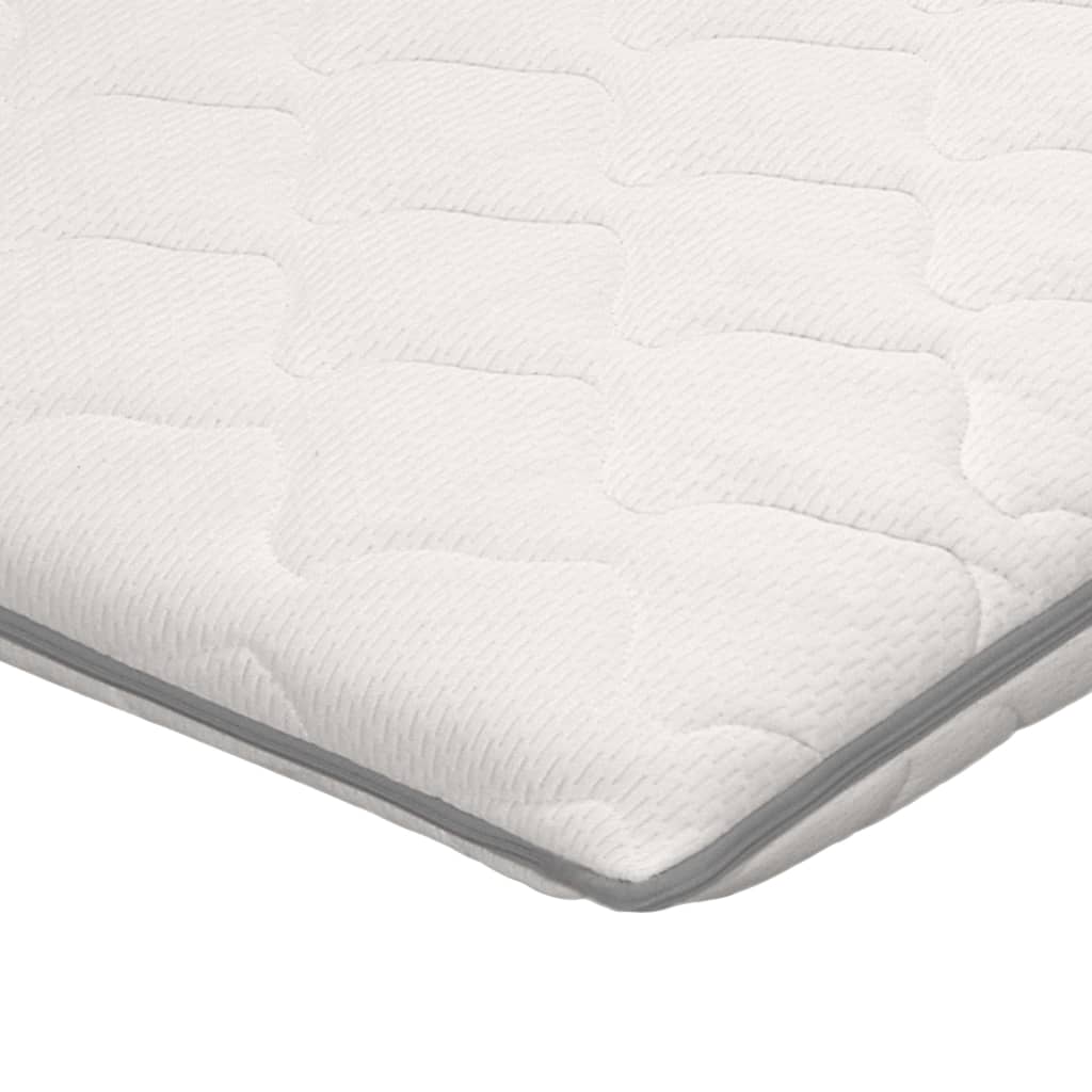 vidaXL Mattress Topper 90 x 200 cm Viscoelastic Memory Foam 6 cm