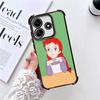 Чехол для телефона Anne Of Green Gables Shirley Plating для Xiaomi Redmi Note 14 15 Pro Plus 13 12 11 11S 11T 10 9S 9 5G Противоударный Airab