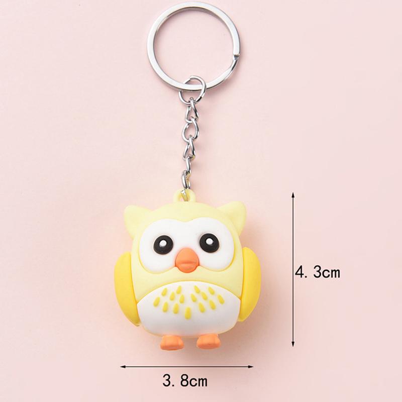 Owl Keychain Creative Owl Cute Animal Key Pendant Pendant Student Gift