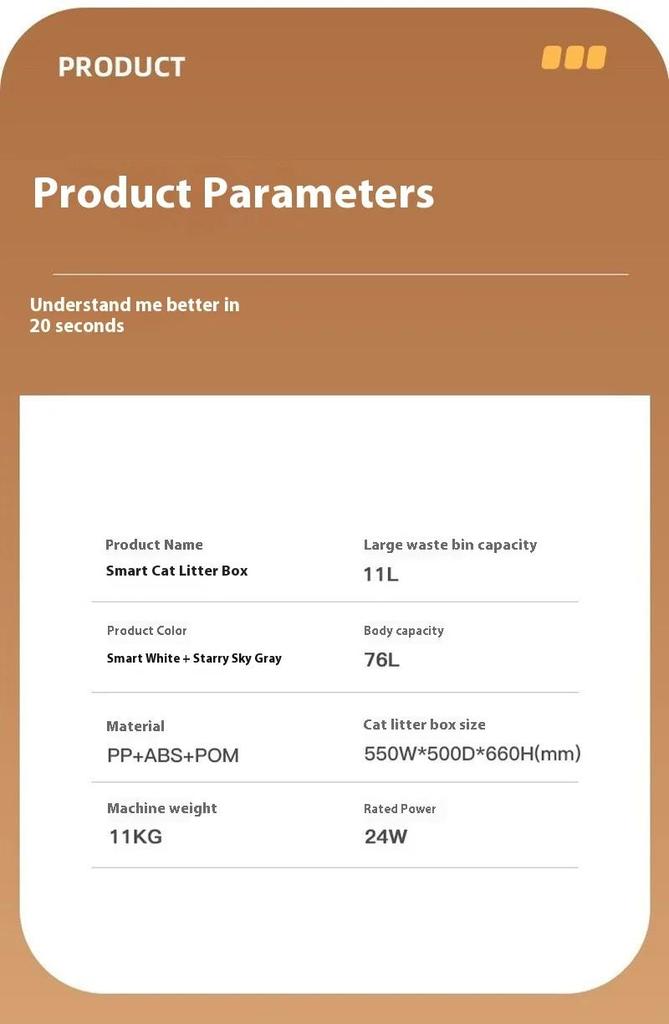 Hot promotion 11L Large Capacity Smart App Control Open-top Automatic cat - Box Basin with Dual Safety Sensors Self Cleaning