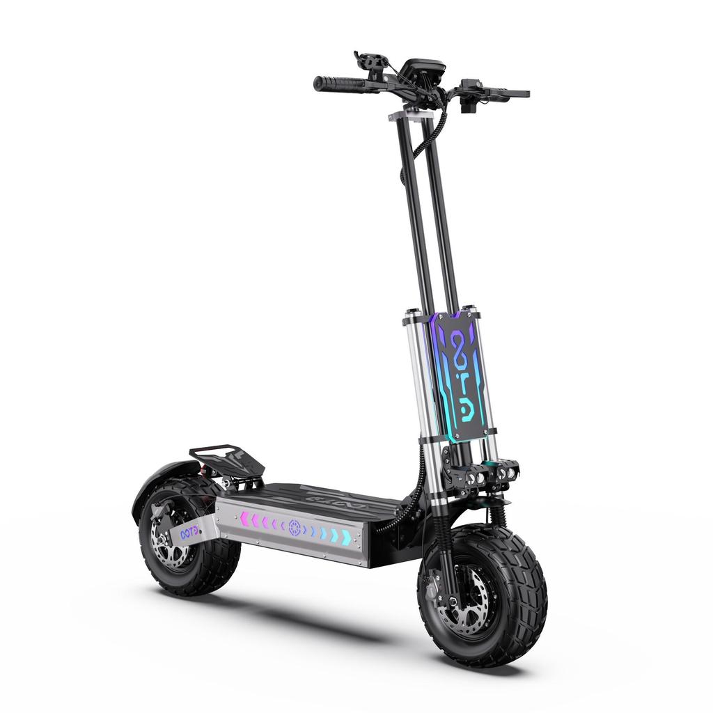 OOTD T90 Dual Motor Electric Scooter, 4200W Total Power, 60V 31.2Ah Battery, 100km Range, 13" Tubeless Tires, Foldable E-Scooter