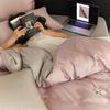 LF grade 100 Austrian Lenzing Tencel summer bed four-piece set ice silk summer cool quilt cover bed hat bed sheet silk 1