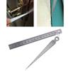 High Precision Taper Gauge Hole Inspection Depth Ruler Feeler Gap Gauge  Measuring Tool