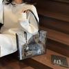 Hot Sale Transparent Niche Bag Women's Design Large Capacity Shoulder Bag Fashion Child and Mother Bag