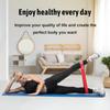 Resistance Loop Exercise Bands Exercise for Home Fitness Stretching Strength Training Physical Therapy Workout Bands Collection of 5