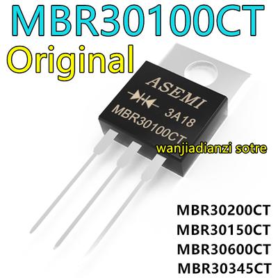 5 шт. в наличии оригинальные B30100G MBR30100CT MBR30200CT 3045 3060 30150 30A 100V TO-220 Новый диод Шоттки, прямой TO220