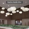 Светодиодная DIY Потолочная Лампа 3D Грозовая Туча Облако Свет с Синхронизацией по Музыке Пульт Дистанционного Управления