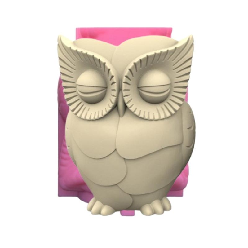 Держатель для ручек в виде совы, цветочные горшки, силиконовые формы, форма для эпоксидной смолы, форма для сочных растений, формы для подсвечников, ваз