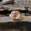 Peach Morganite Gemstone 925 Sterling Ring, Handmade Morganite Wedding Gift Ring