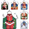 Водонепроницаемый фартук в мультяшном стиле для готовки и гриля, из полиэстера, для пар