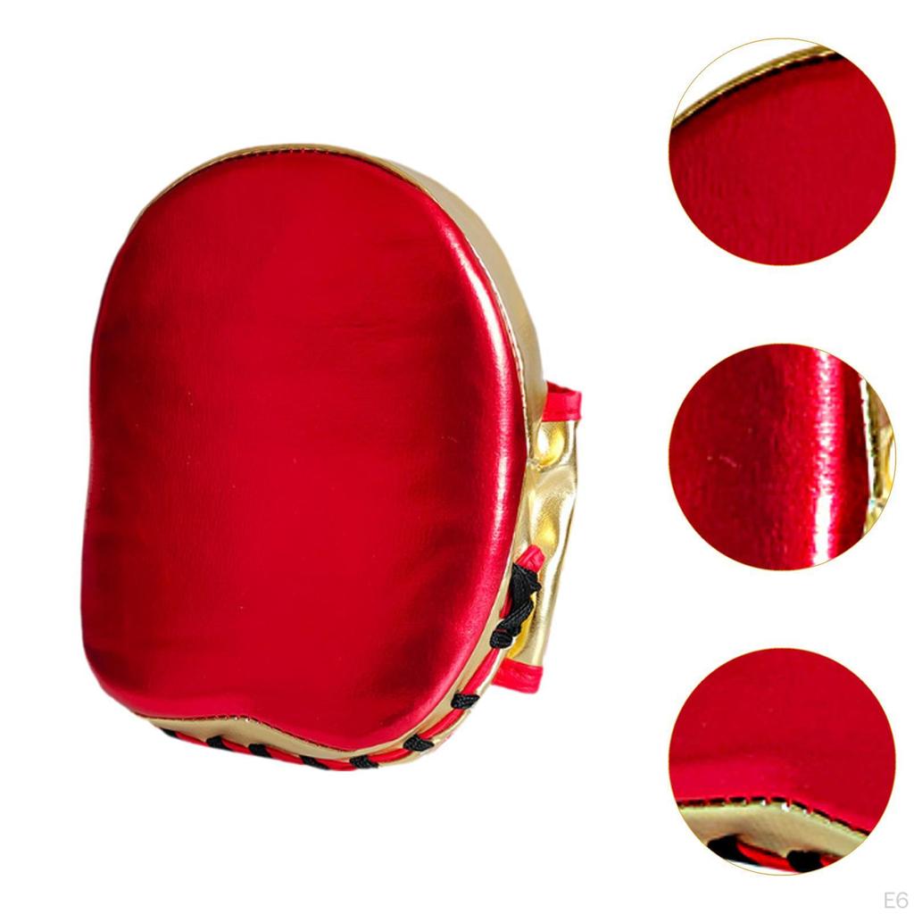 Боксерские изогнутые боксерские перчатки Focus Punching Mitts Strike Round Pad Breathable Hand Target gloves для практики