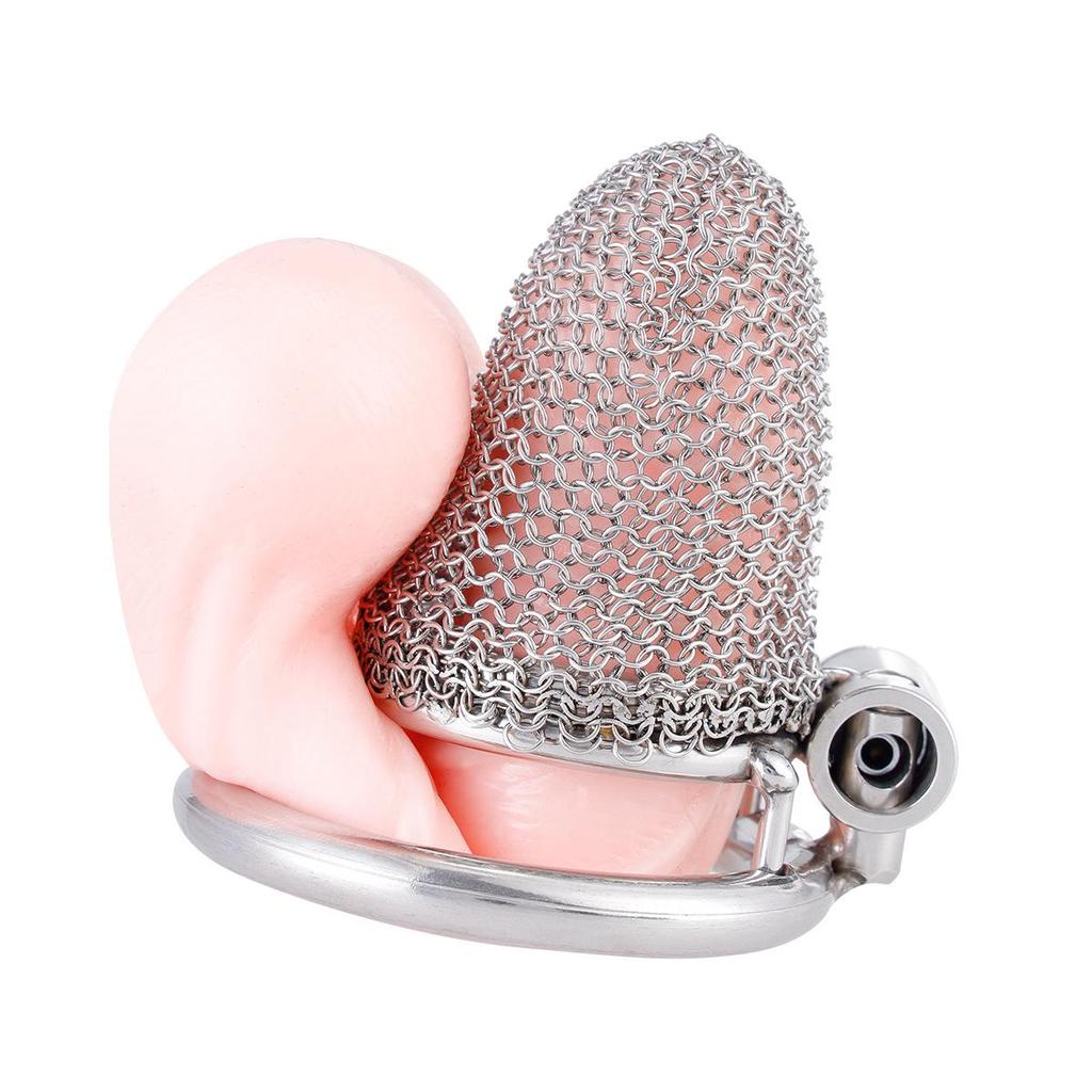 MoDi Сетка из нержавеющей стали, мужское устройство целомудрия, гладкая и легкая клетка для члена, секс-игрушки для мужчин, замок для пениса, уретры, игра для взрослых