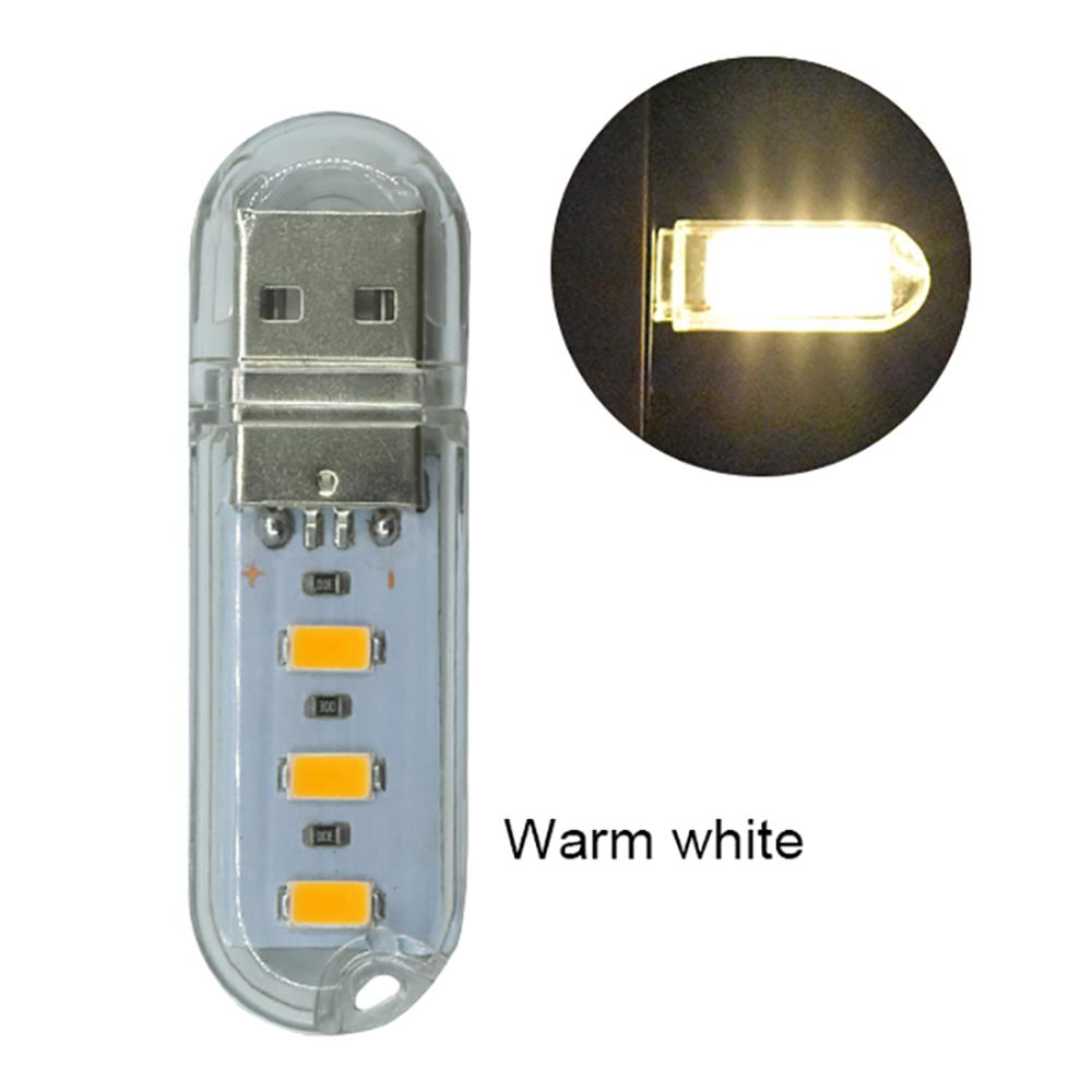 Мини портативный USB светодиодный светильник для чтения DC5V ультра яркий настольный светильник для чтения книг 3 светодиода 8 светодиодов для портативного компьютера ноутбука