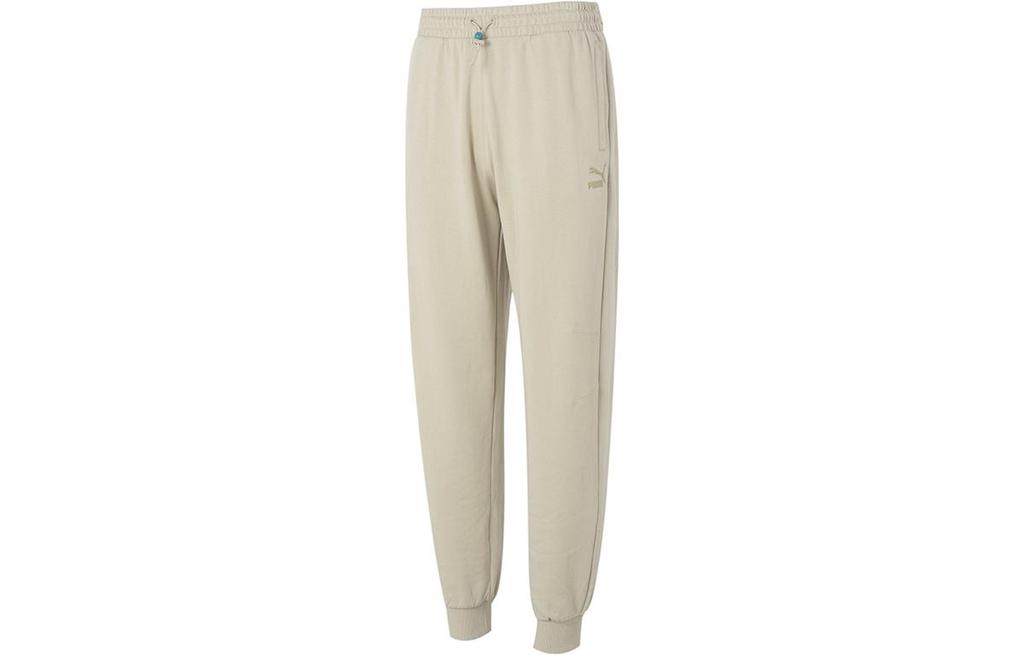 Puma Трикотажные штаны унисекс Хаки 625837-90