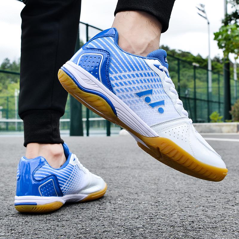 36-45 Large Shock Absorption Anti-skid Wear-resistant Table Tennis Training Shoes Badminton Shoes Volleyball Shoes Tennis Shoes