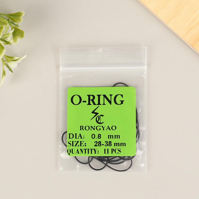 1Pack 0.5/0.6/0.7/0.8Mm Watch O-Ring Waterproof Rubber Watch Back Cover Gaskets